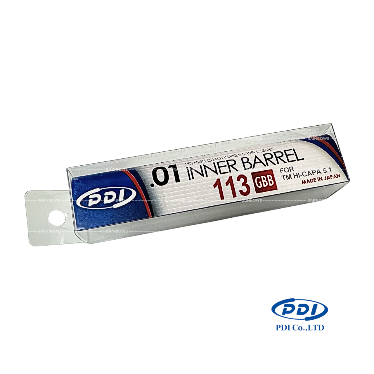 PDI 6.01 Stainless Steel 113mm Inner Barrel for Tokyo Marui Hi-capa 5.1 / M1911
