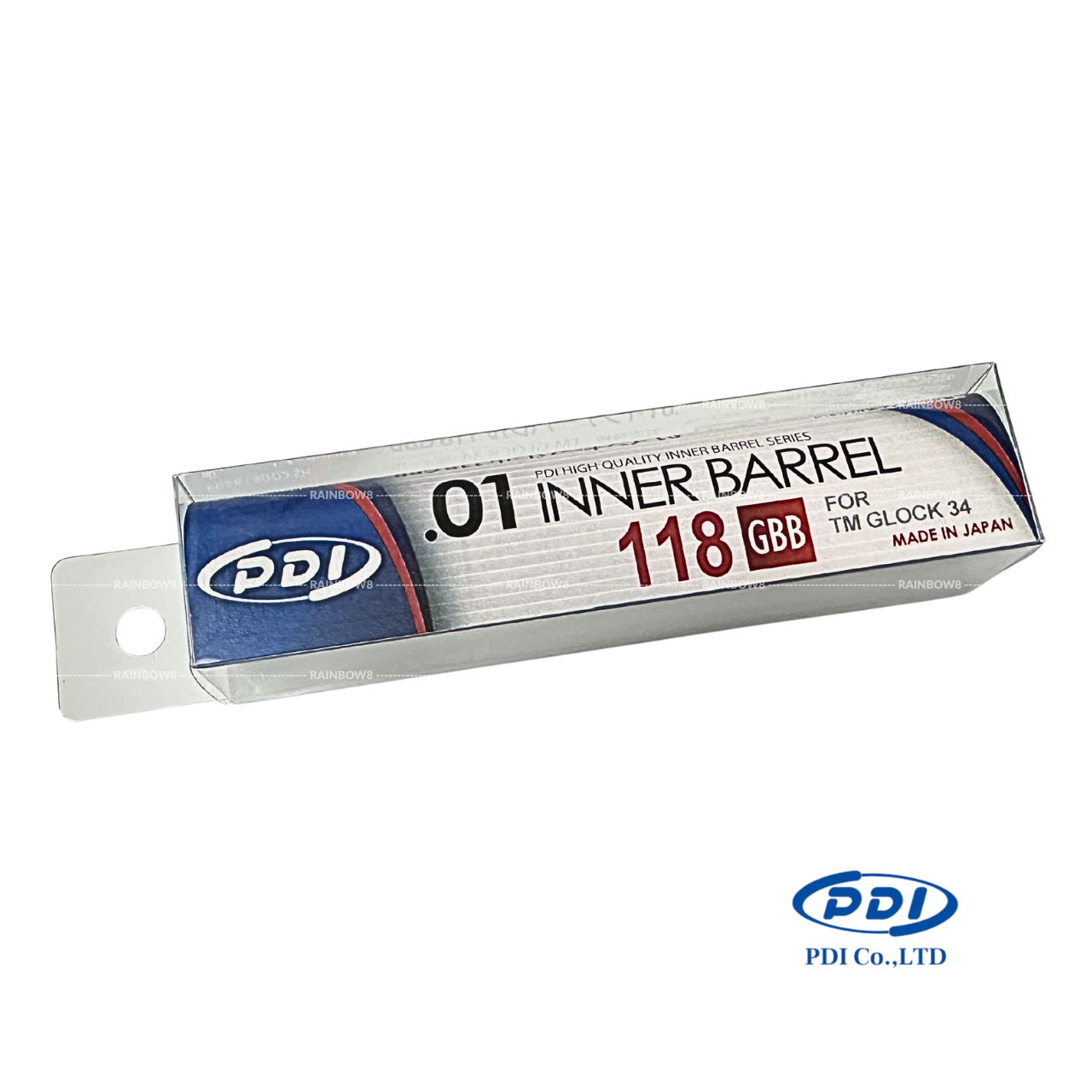 PDI 6.01 Stainless Steel 118mm Inner Barrel for Tokyo Marui G34