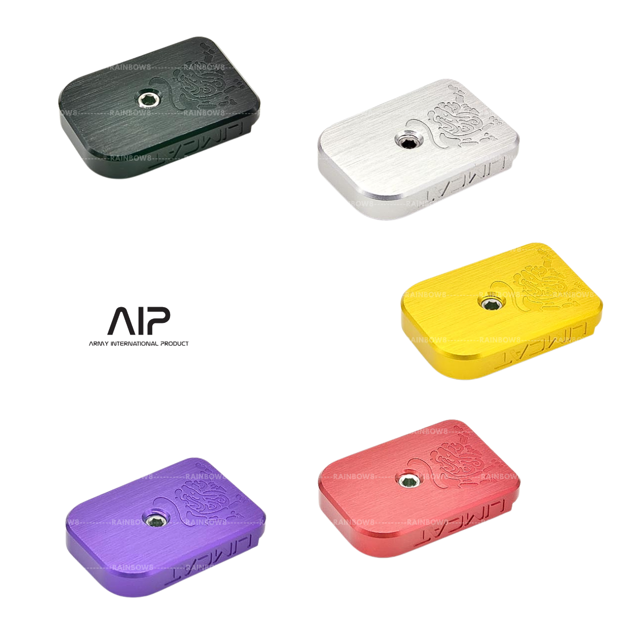 AIP CNC Limcat Magazine Base (Small) for Marui Hi-capa (5 color)
