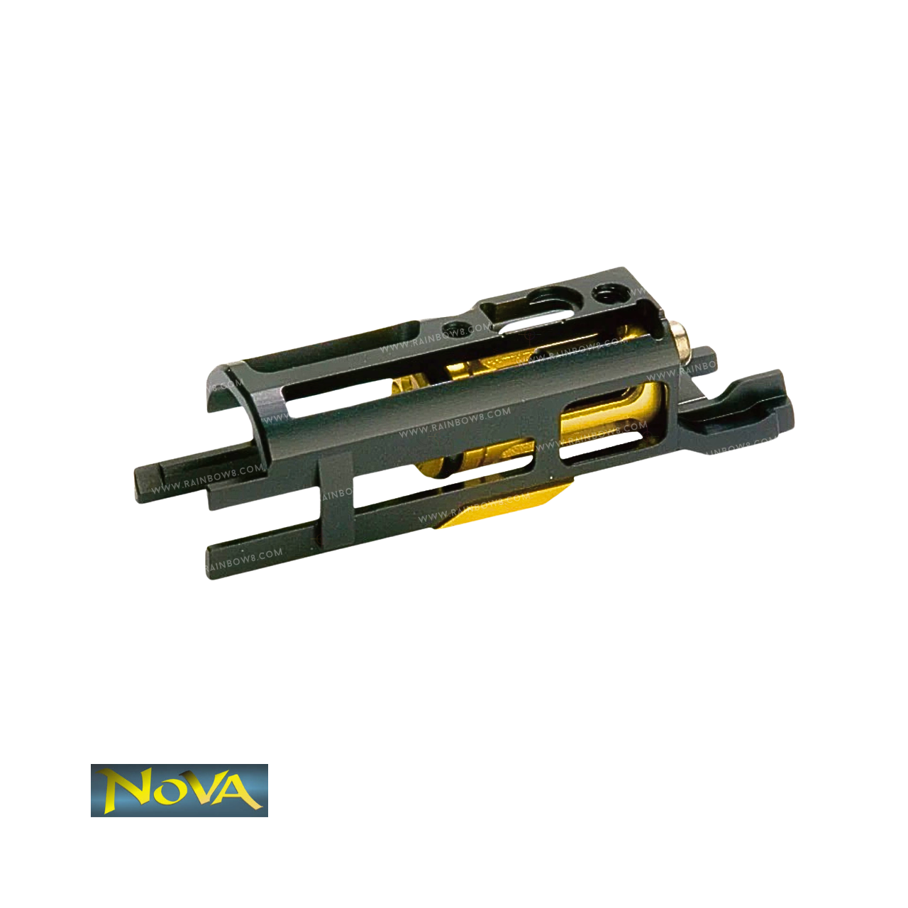 NOVA CNC Aluminum Adjustable Blowback Housing for Marui Hi-Capa / MEU / 1911 (Black)