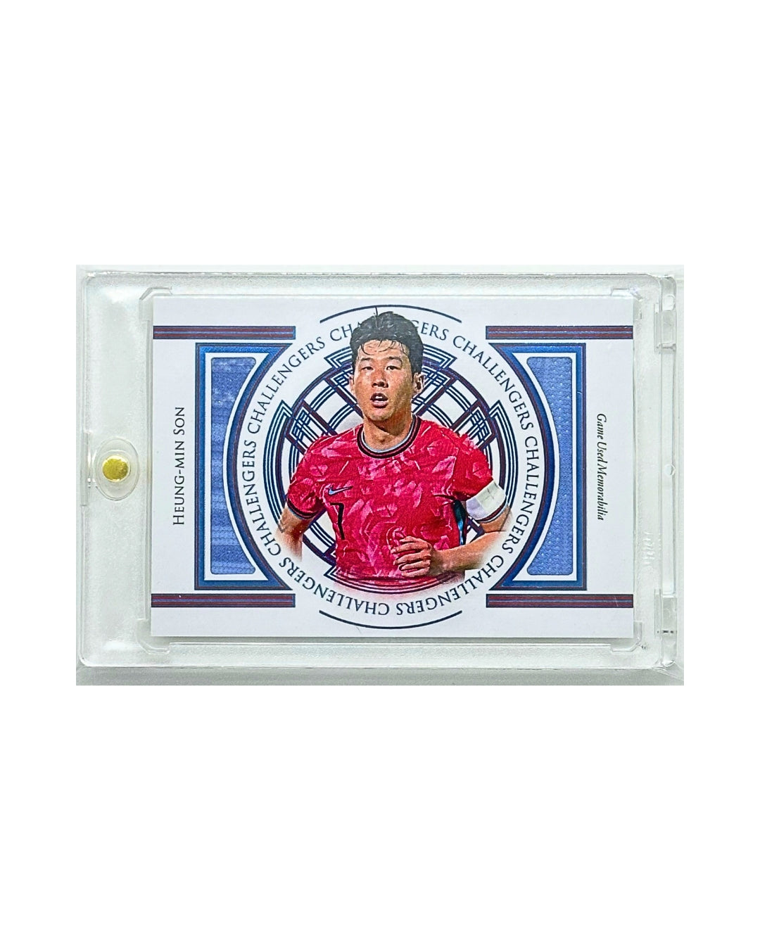Heung-Min Son 2025 Futera Unique Challengers Game Used Memorabilia Patch /10