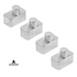 Revanchist Aluminium Magazine Base Pad Lock for Marui Hi-capa Series (4pcs)