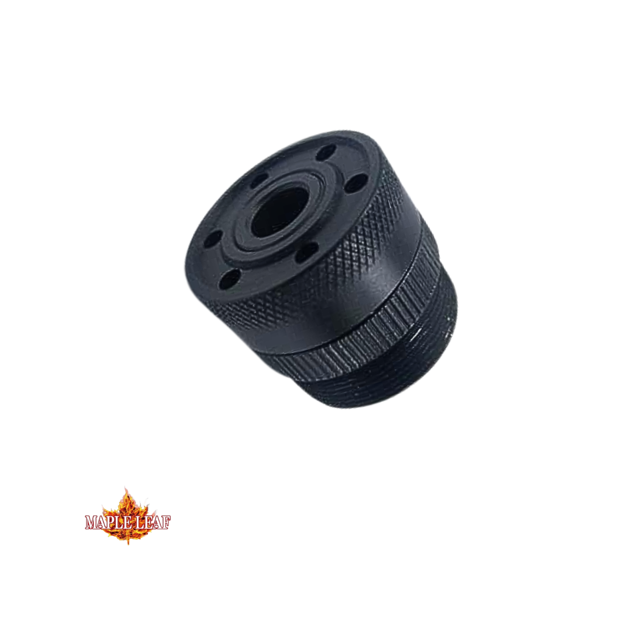 Maple Leaf 14mm CCW Silencer Adaptor & Cylinder Head Tool for Marui VSR Sniper (Black)