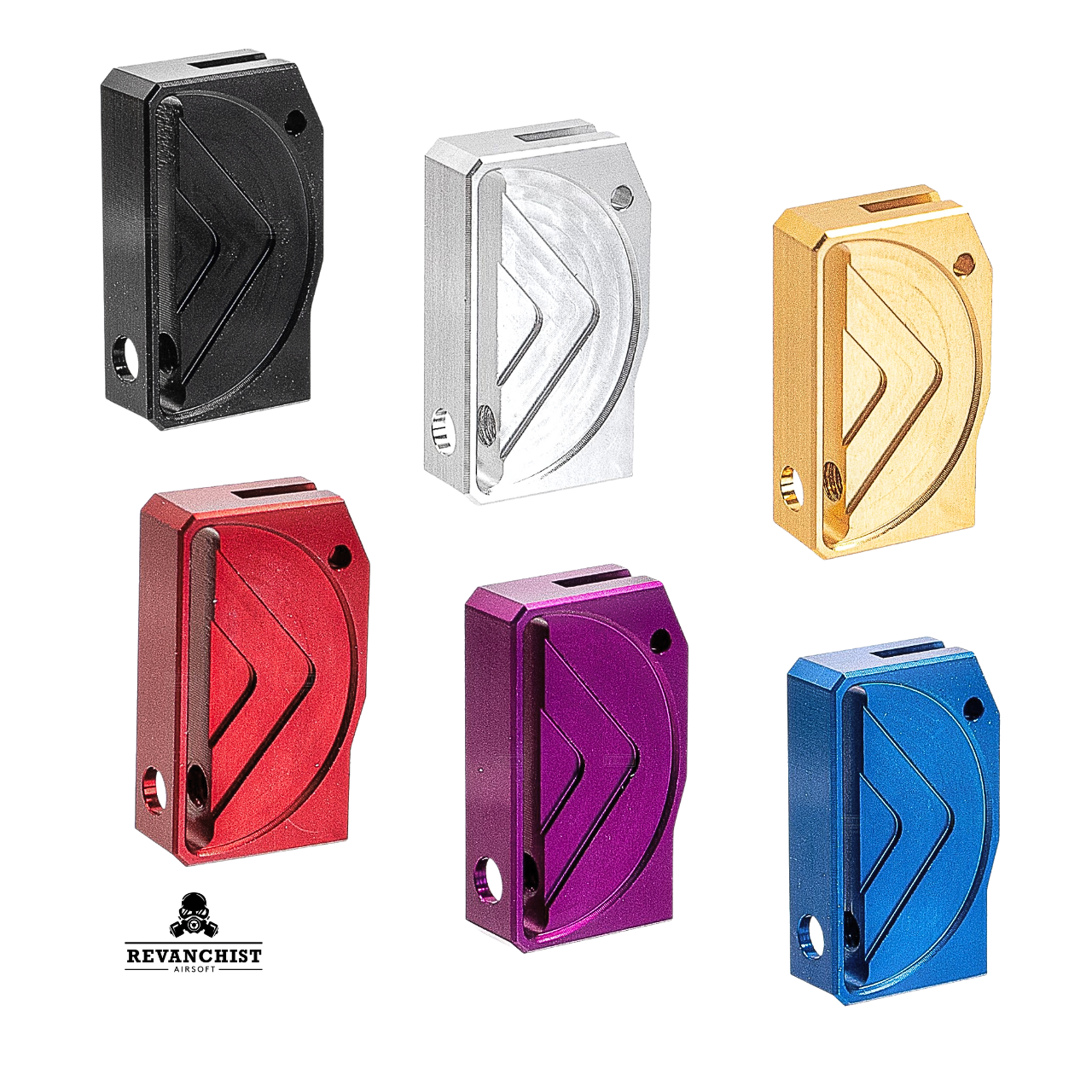 Revanchist Aluminium Flat Trigger (Type C) for Marui Hi-capa Series (6 colors)