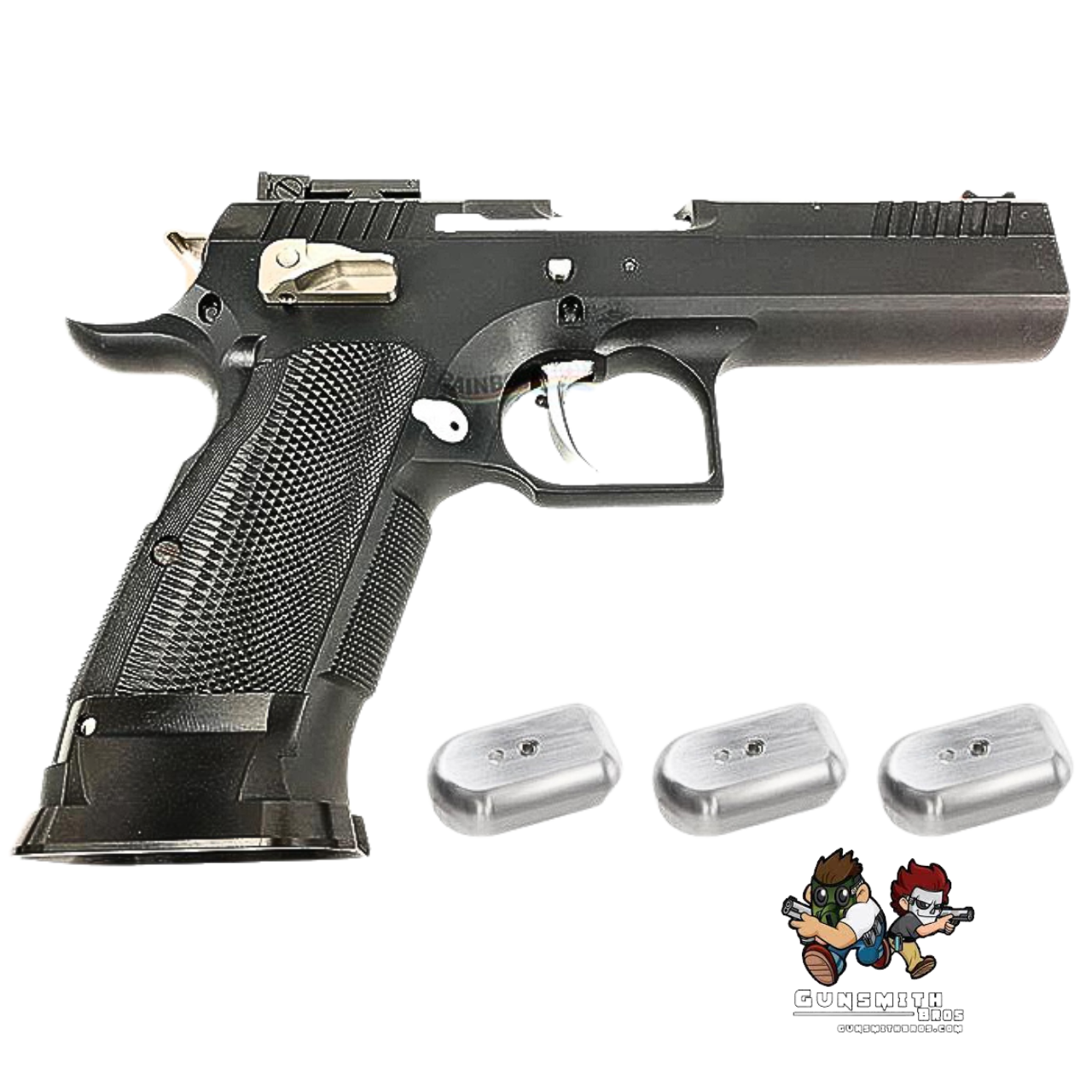 Gunsmith Bros GB-01 TF Standard GBB Pistol (Black)