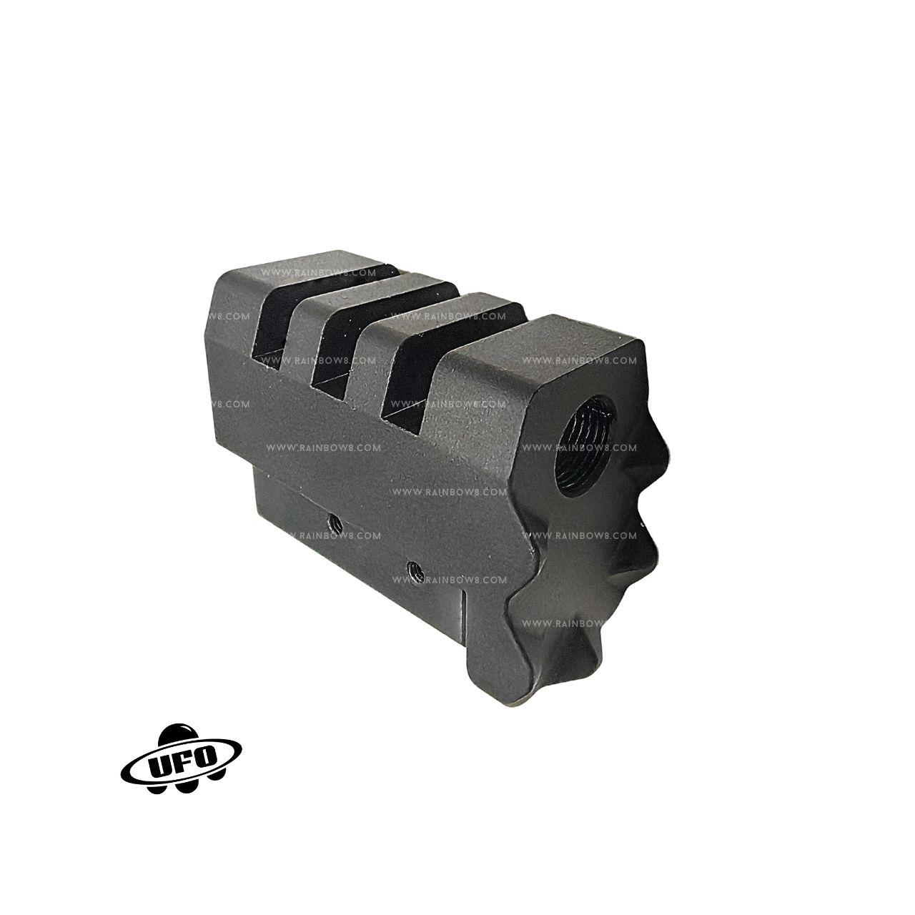 UFO CNC Aluminum Strike Face Integrated Compensator for KWA ATP GT Carbine