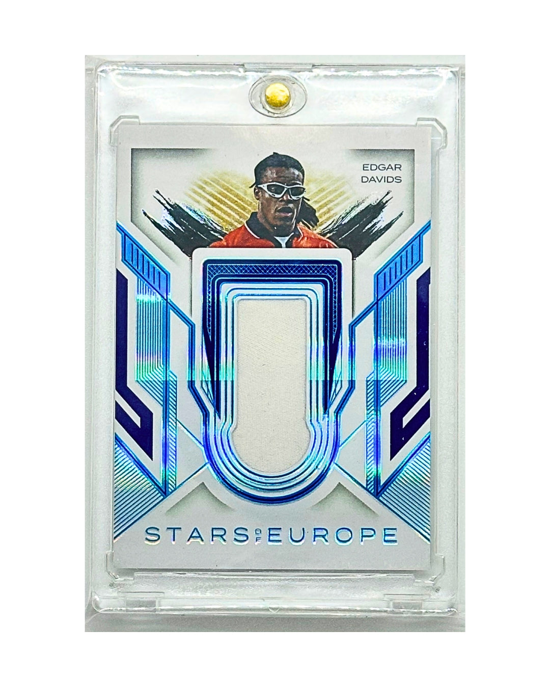 Edgar Davids 2025 Futera Incredible Jersey Patch /9