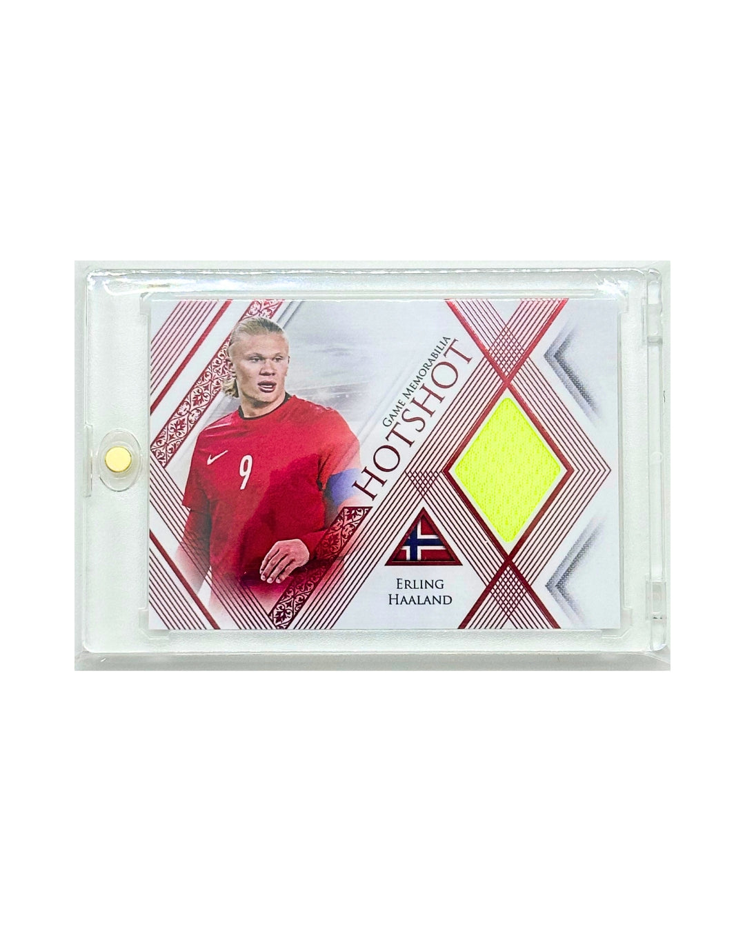 Erling Haaland 2025 Futera Unique Hotshot Patch /5