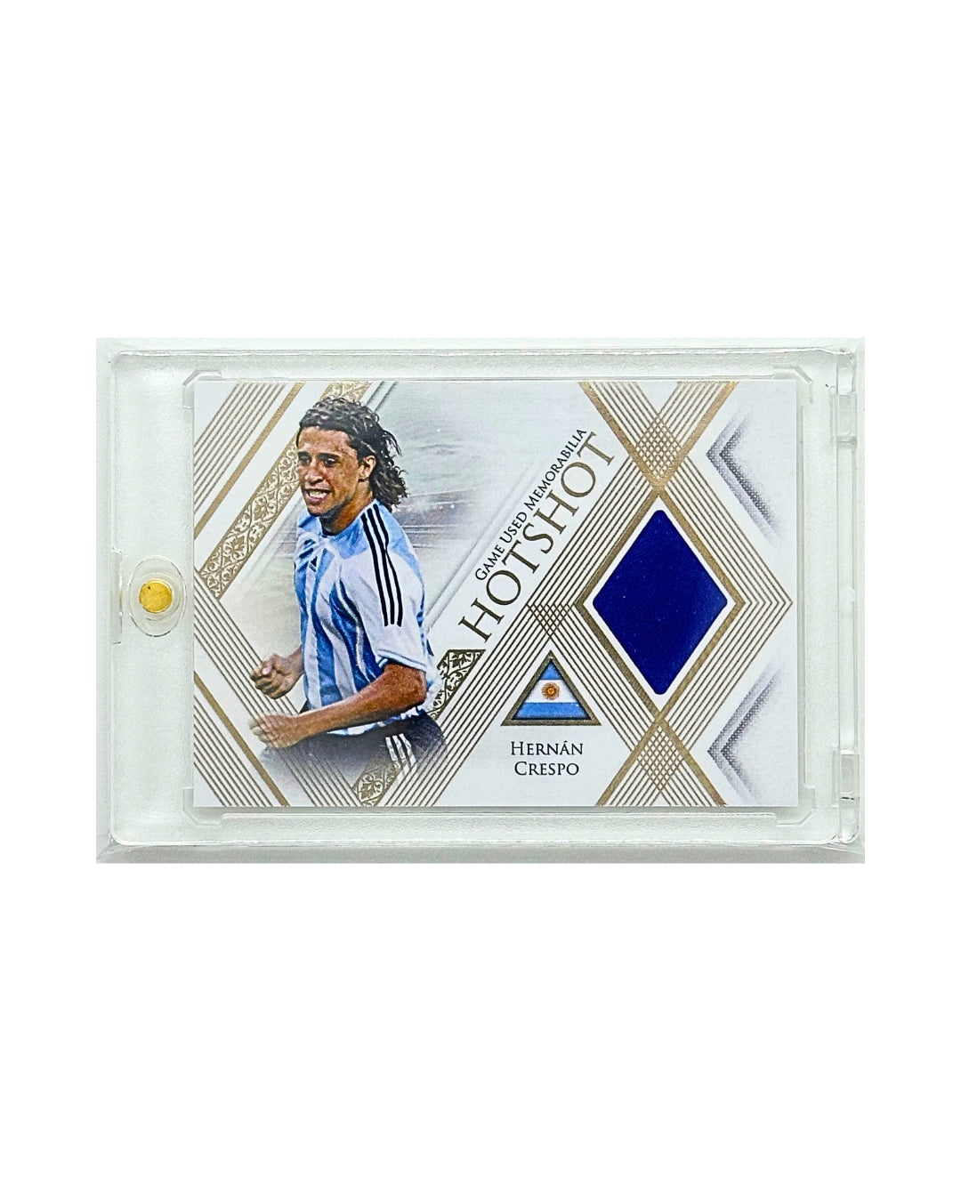 Hernan Crespo 2025 Futera Unique Jersey Patch /20