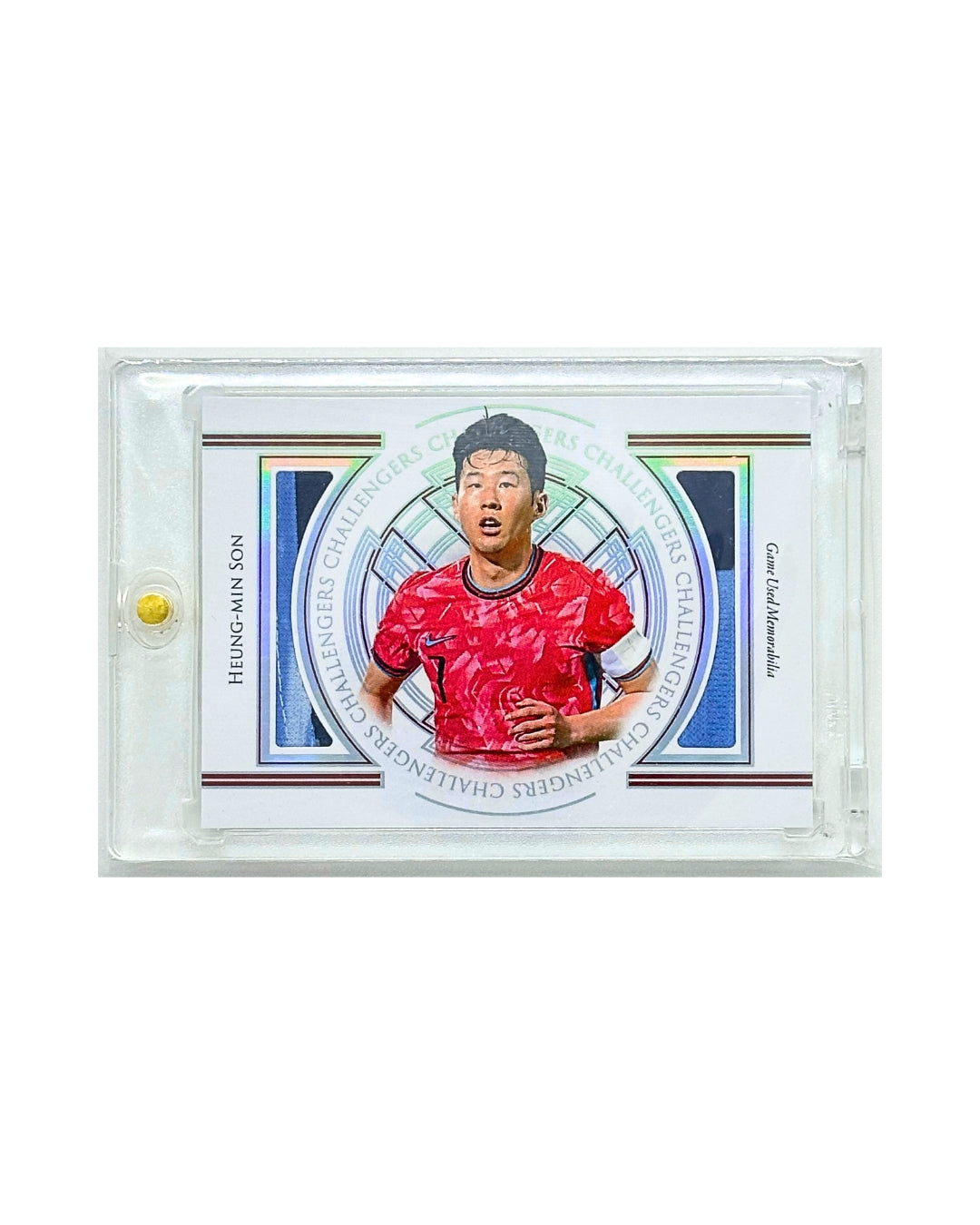 Heung Min Son 2025 Futera Korea Game Worn Patch Challengers 1/1