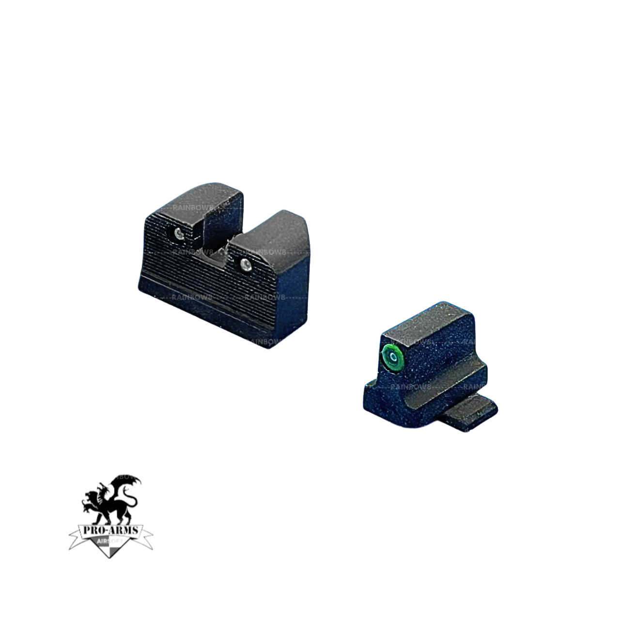 Pro Arms SIG XRAY Style Tritium Steel Suppressor Sight for Marui P320 GBB (Black)