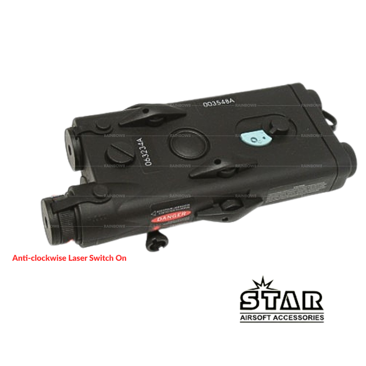 SAA PEQ Battery Case With Laser Pointer - Extra Large