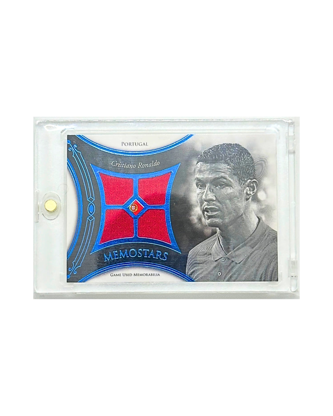 Cristiano Ronaldo 2022 Futera Unique Memostars Quad Patch /10