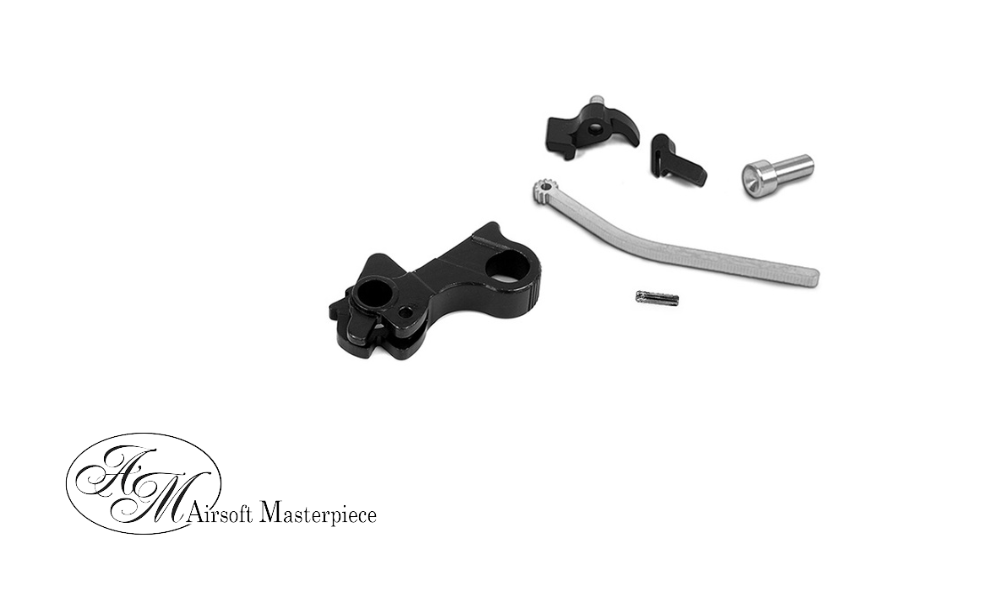 Airsoft Masterpiece CNC Steel Hammer & Sear Set for Marui Hi-Capa Type 8 (S Style Commander) (3 color)