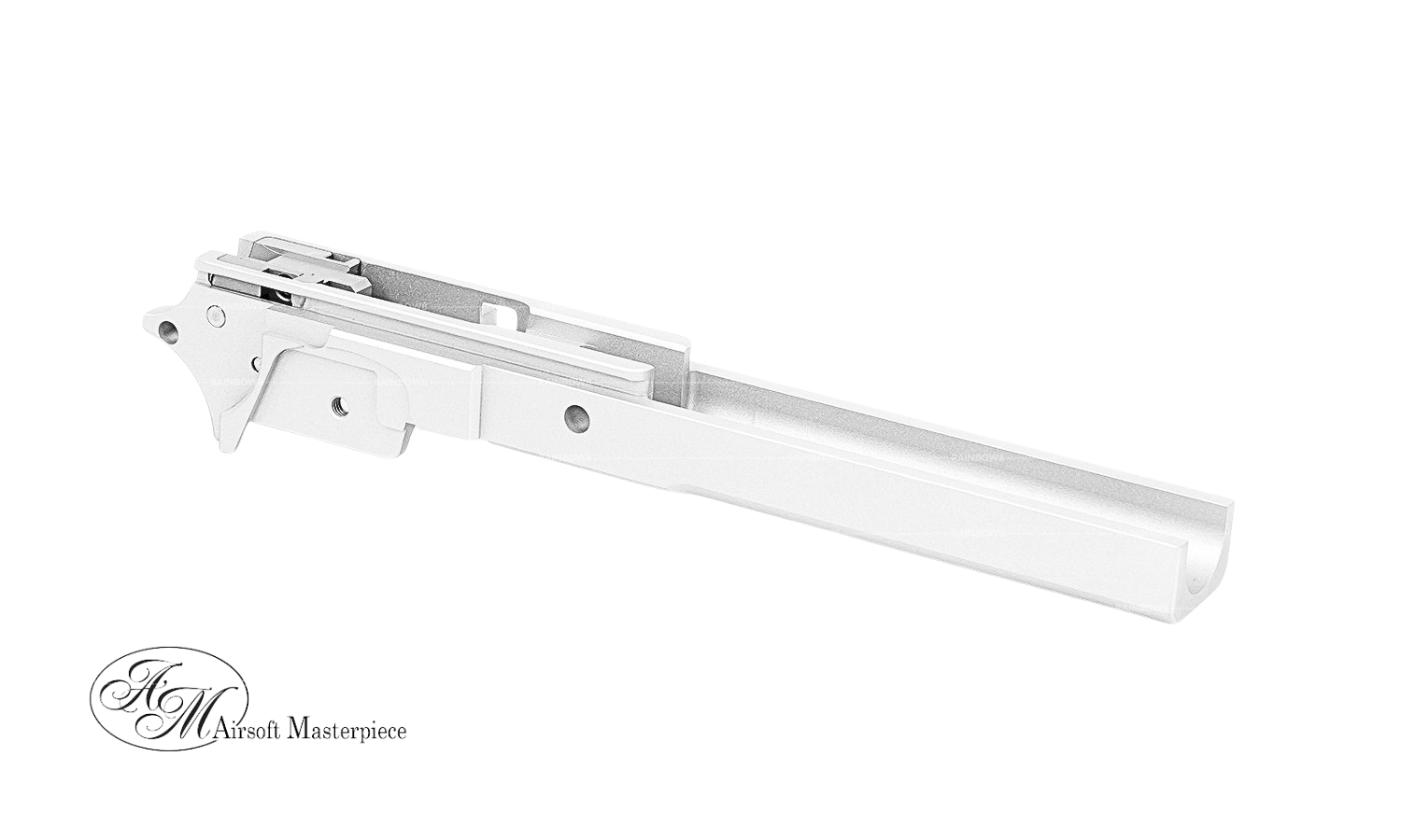 Airsoft Masterpiece Standard CNC Aluminum 5" Frame (Silver / Black)