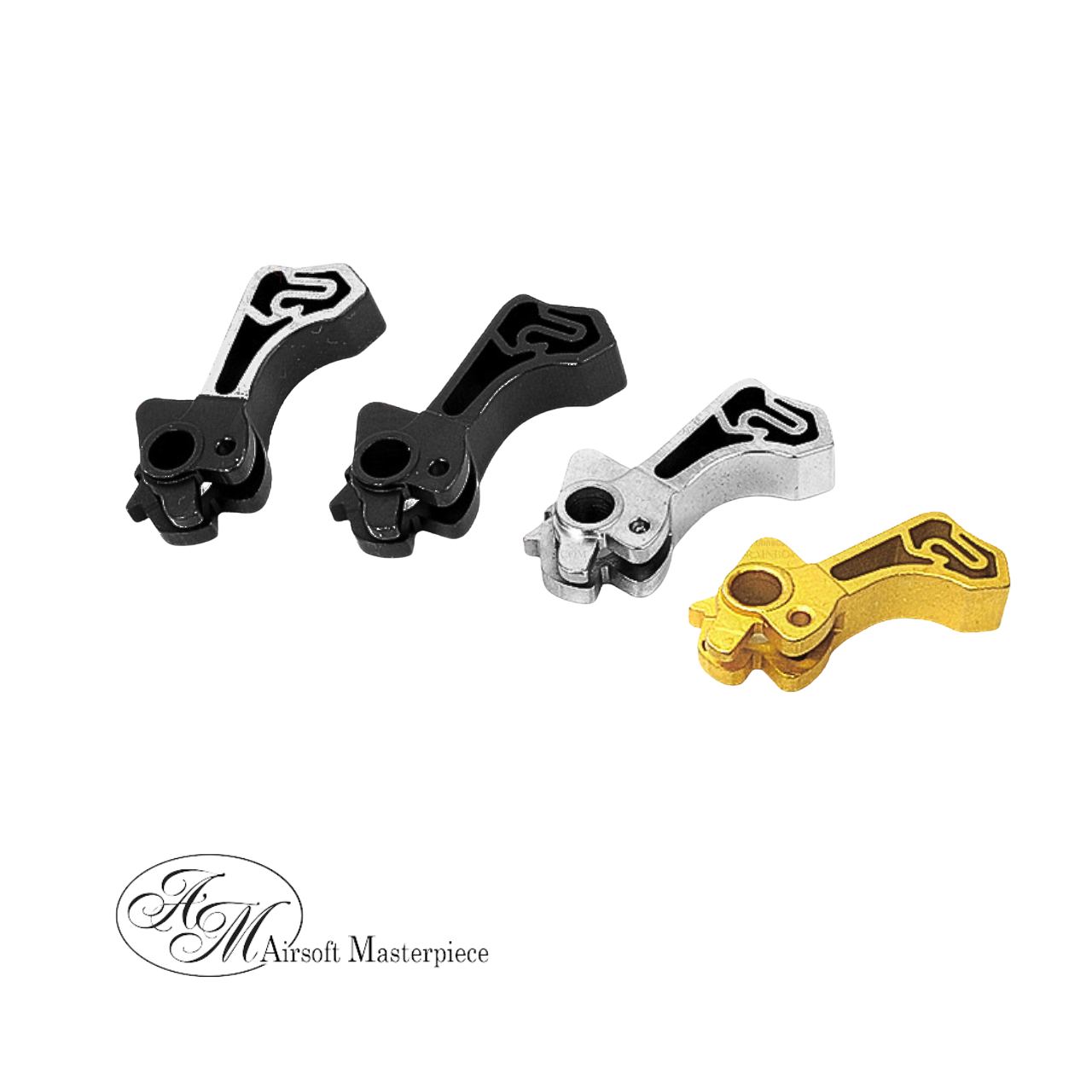 Airsoft Masterpiece CNC Steel Hammer & Sear Set for Marui Hi-capa (Infinity SV) (4 color)