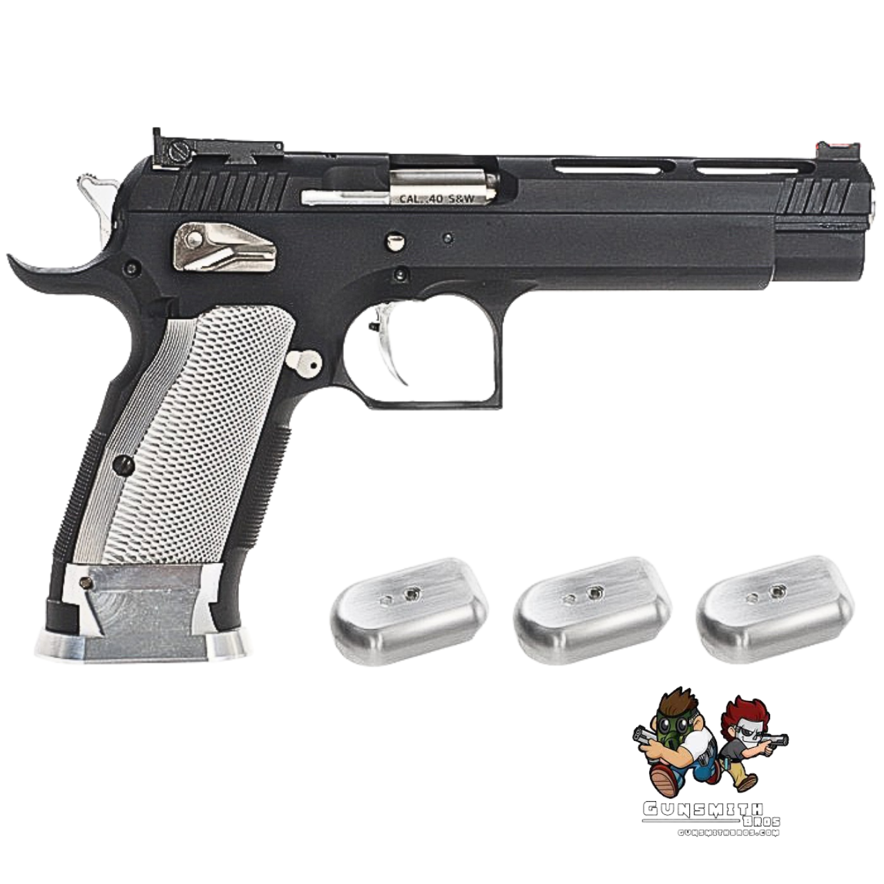 Gunsmith Bros GB-01 TF Standard GBB Pistol (Black, Two Tone)