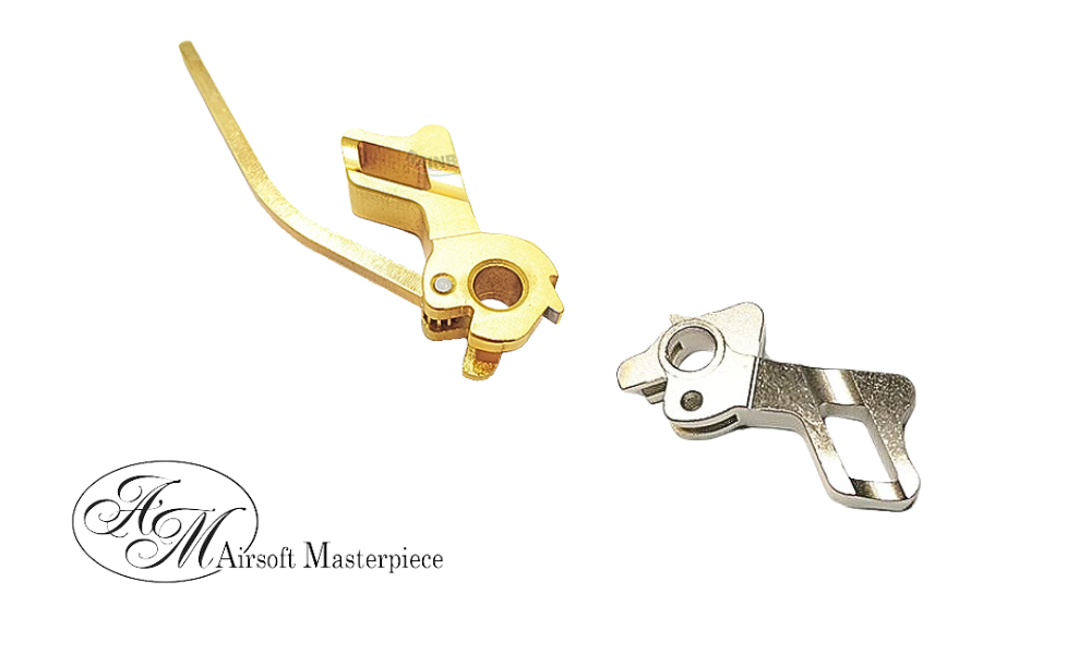 Airsoft Masterpiece CNC Steel Hammer & Sear Set for Marui Hi-Capa Type 12 (STI Square) (2 color)