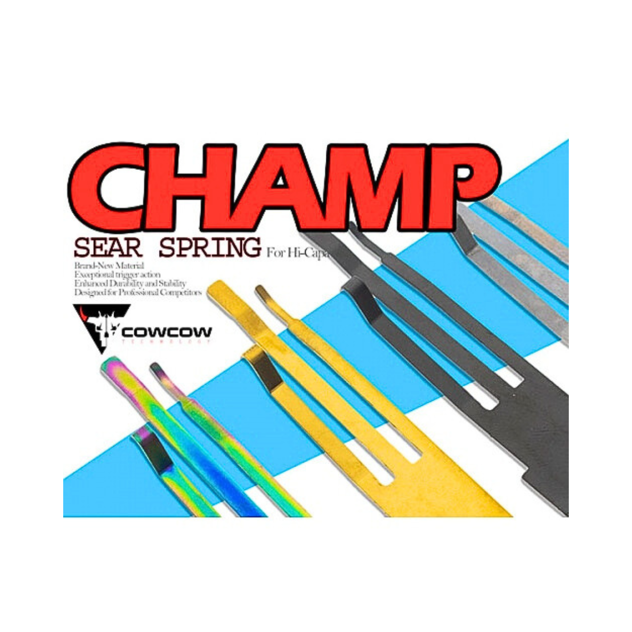 CowCow CHAMP Sear Spring for Hi-Capa / 1911 (4 colors)