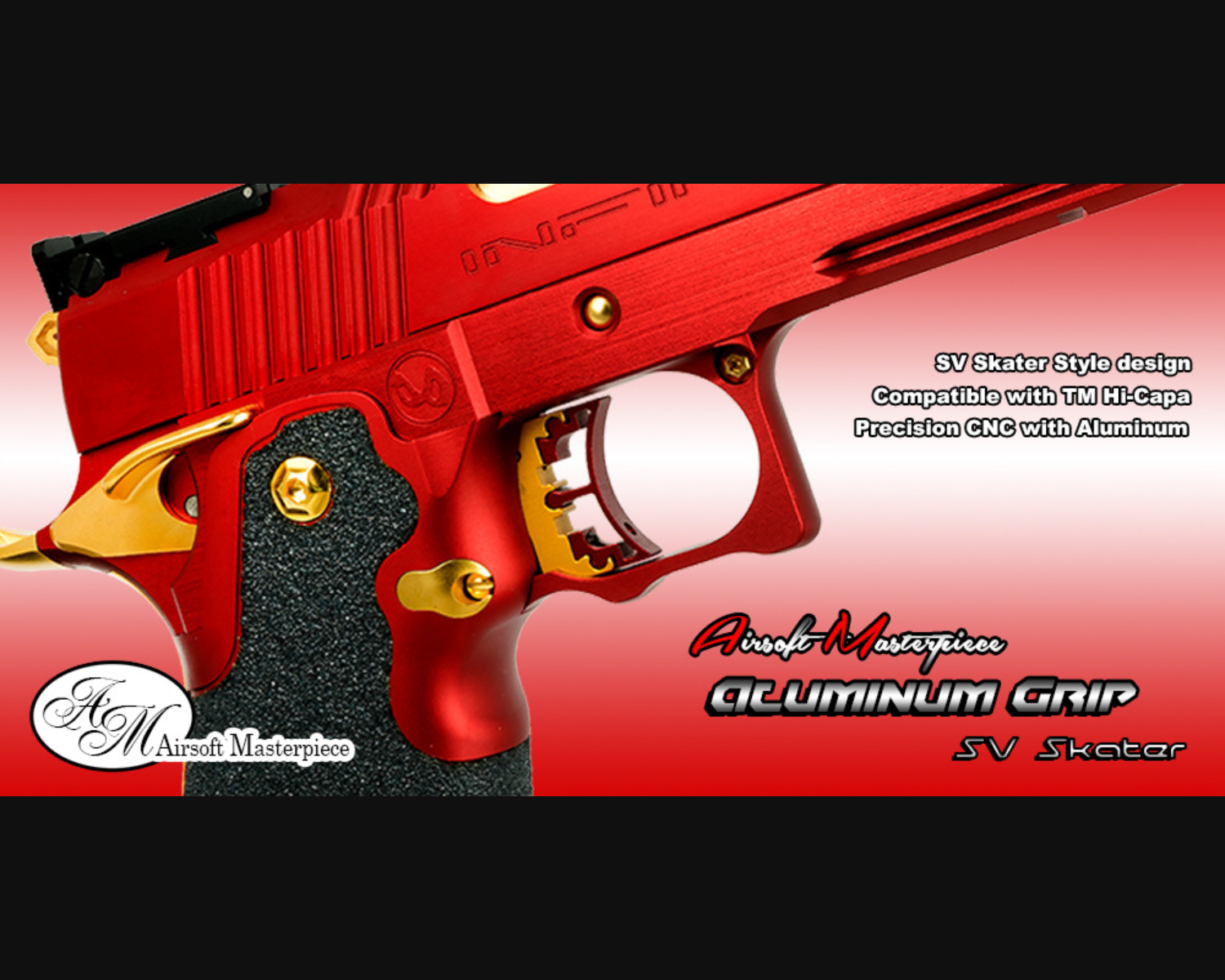 Airsoft Masterpiece Grip Tape for G-06 Aluminum Grip (2 colors)