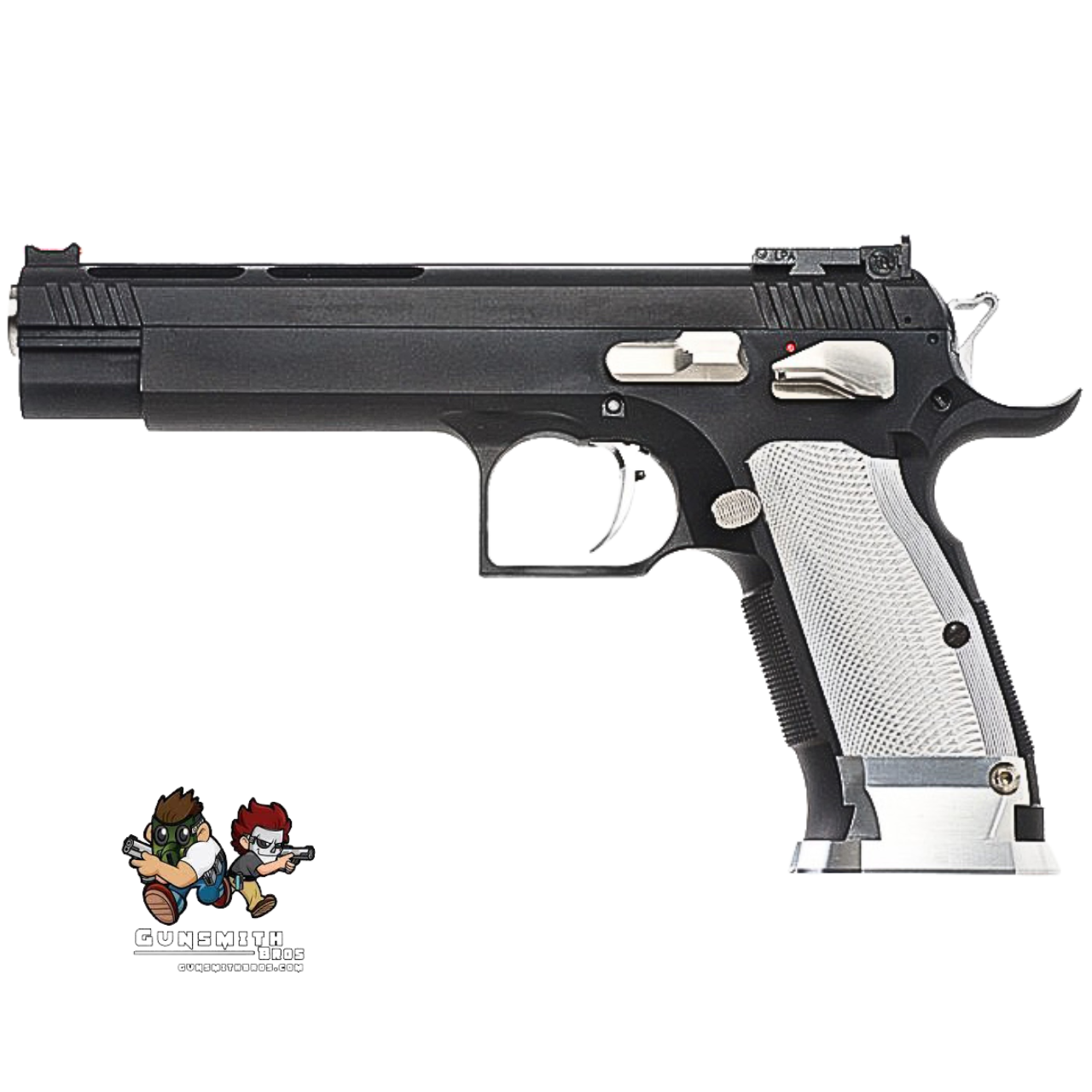 Gunsmith Bros GB-01 TF Standard GBB Pistol (Black, Two Tone)