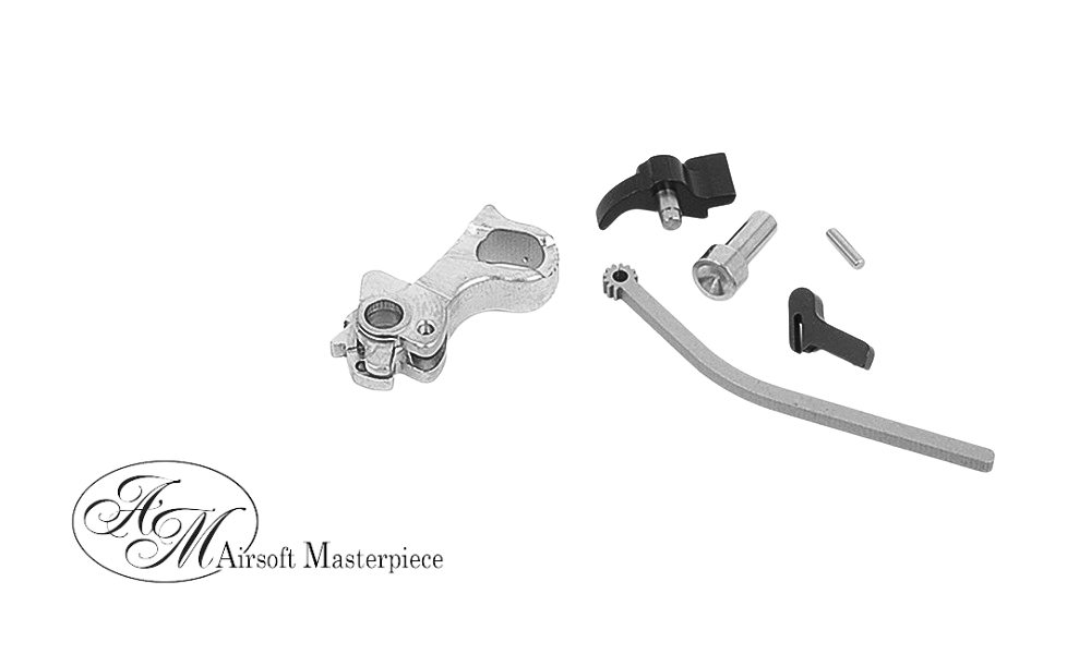 Airsoft Masterpiece CNC Steel Hammer & Sear Set for Marui Hi-Capa Type 25 (Custom STI) (3 color)