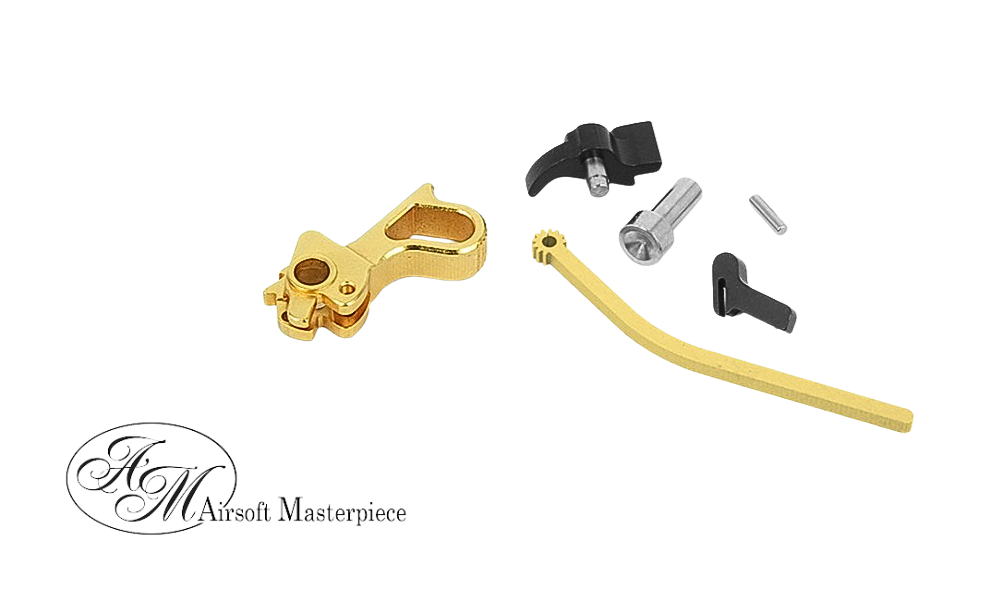 Airsoft Masterpiece CNC Steel Hammer & Sear Set for Marui Hi-Capa Type 24 (Wilson Value Line) (2 color)