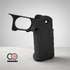 Rainbow 8 Custom Stipple Grip (Type A) for Marui Hi-capa Series (Black)