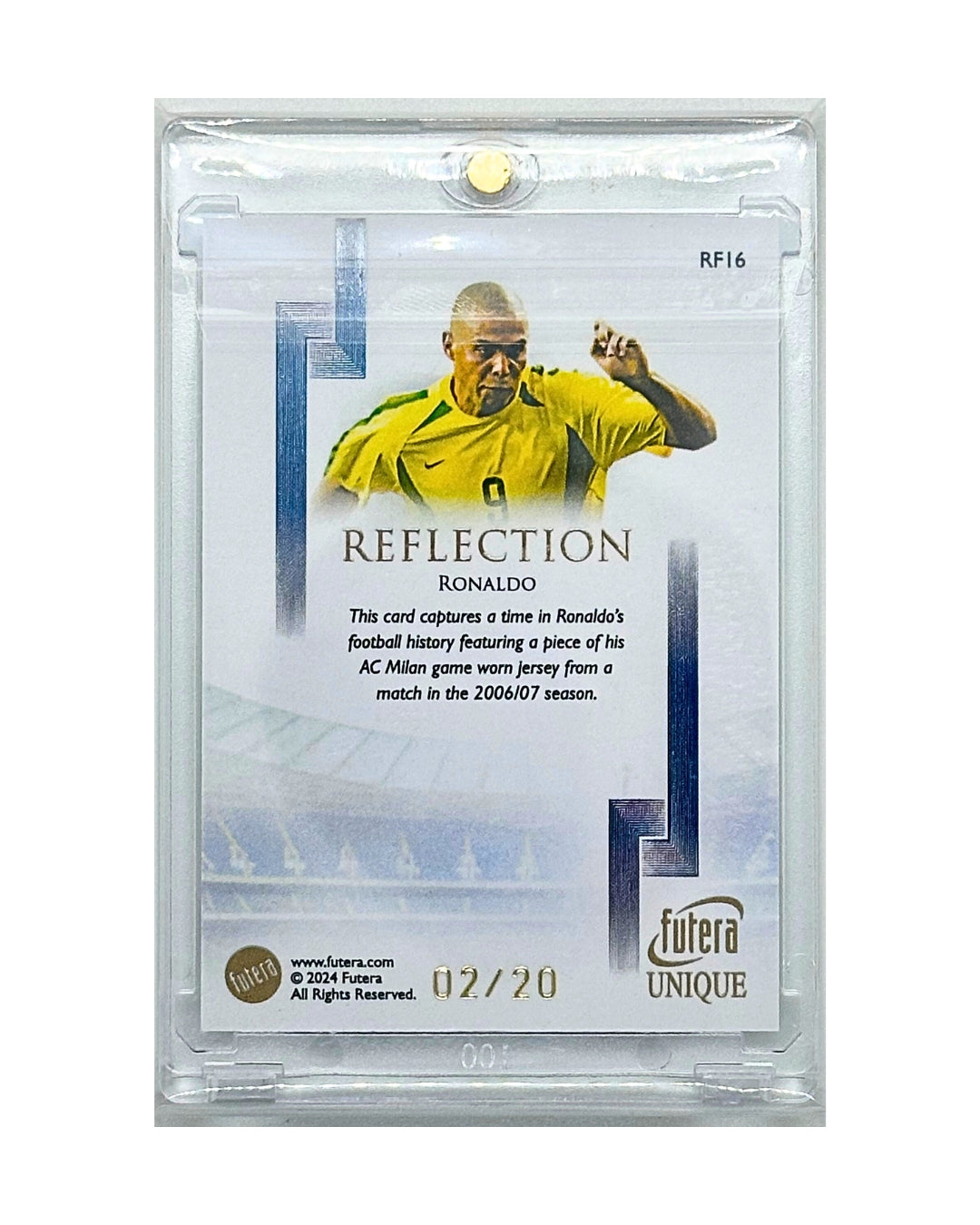 Ronaldo 2024 Futera Unique Jersey Patch /20