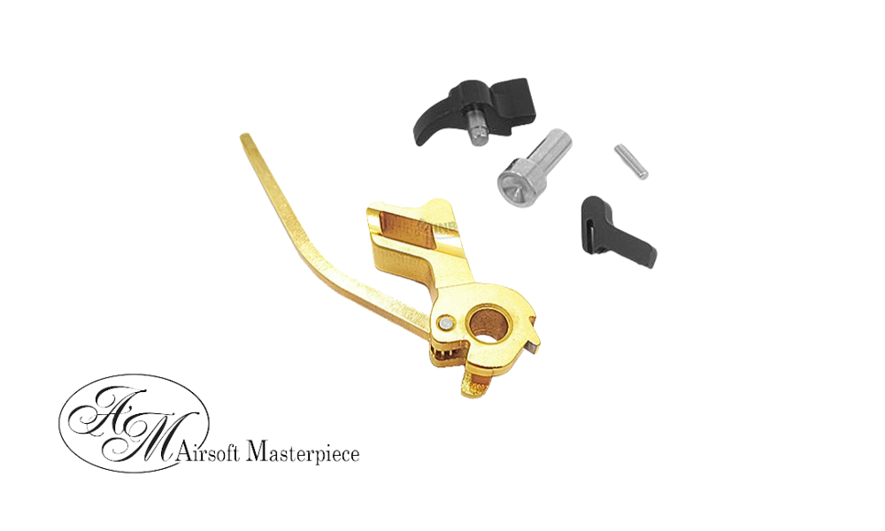 Airsoft Masterpiece CNC Steel Hammer & Sear Set for Marui Hi-Capa Type 12 (STI Square) (2 color)