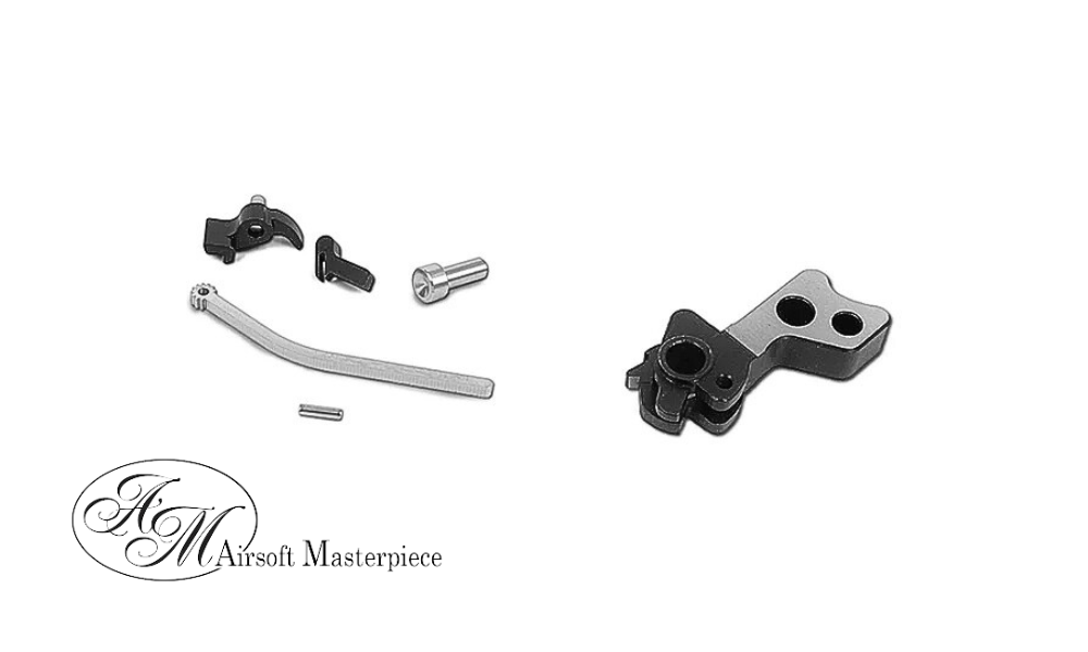 Airsoft Masterpiece CNC Steel Hammer & Sear Set for Marui Hi-Capa Type 5 (3 color)