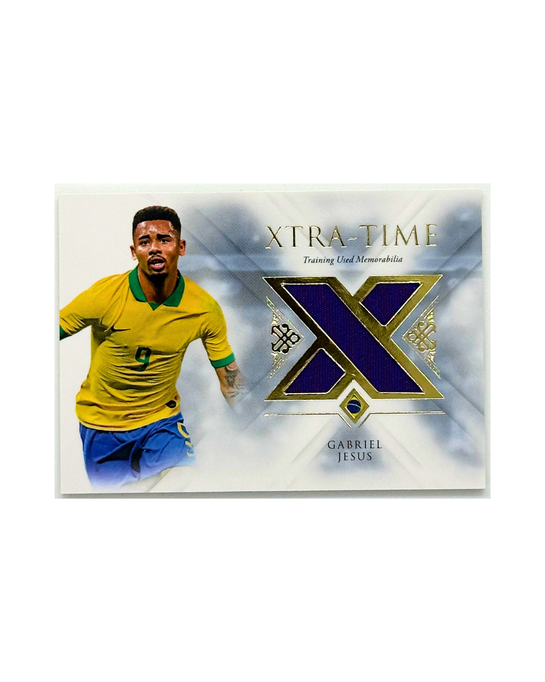Gabriel Jesus 2022 Futera Unique Xtra-Time Training Used Patch /20