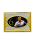 Zinedine Zidane 2021 Futera Unique World Football The 6 Gold Frame /6