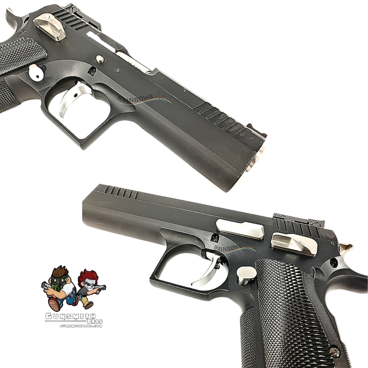 Gunsmith Bros GB-01 TF Standard GBB Pistol (Black)
