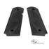 Airsoft Masterpiece 1911 Aluminum Grip Plates (STI) - Black