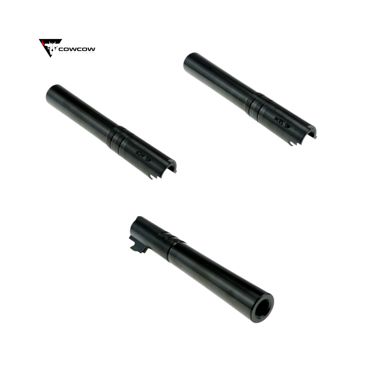 CowCow OB1 Stainless Steel Threaded Outer Barrel for TM Hi-Capa 5.1 (.40 / .45 Marking) (4 colors)