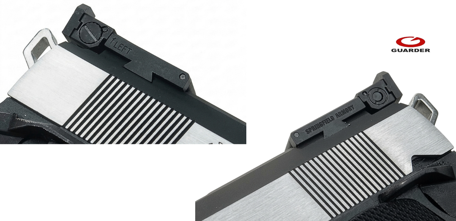 Guarder Steel Rear Sight for MARUI HI-CAPA 5.1 (S.A. Type)