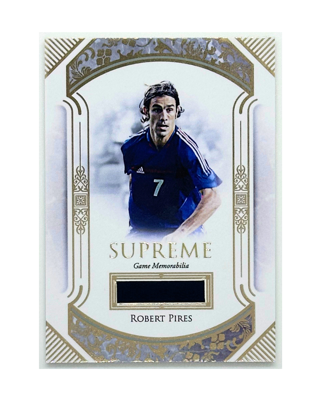 Robert Pires 2023 Futera Unique World Football Supreme Jersey /21