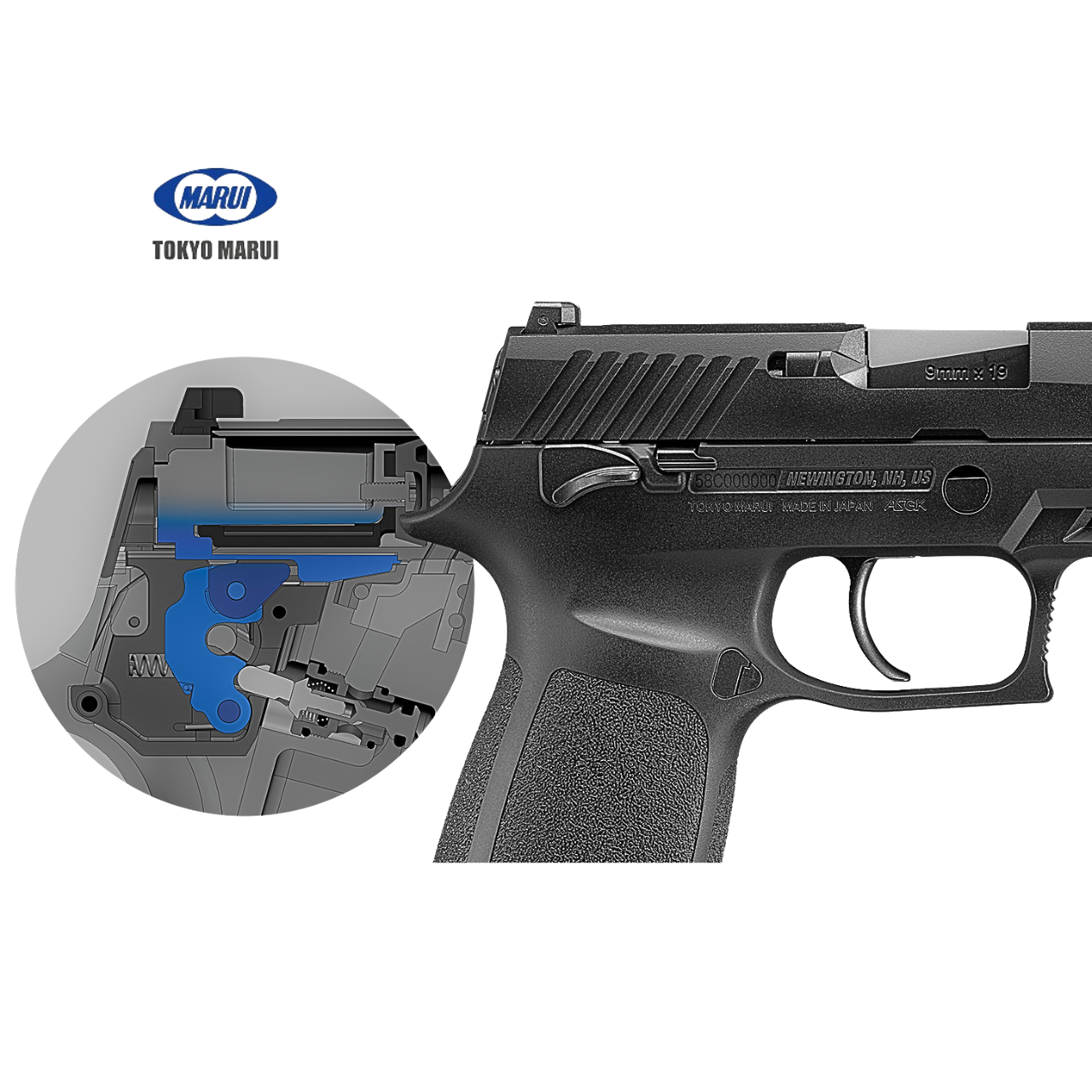 Tokyo Marui P320 Full Size GBB (Black)