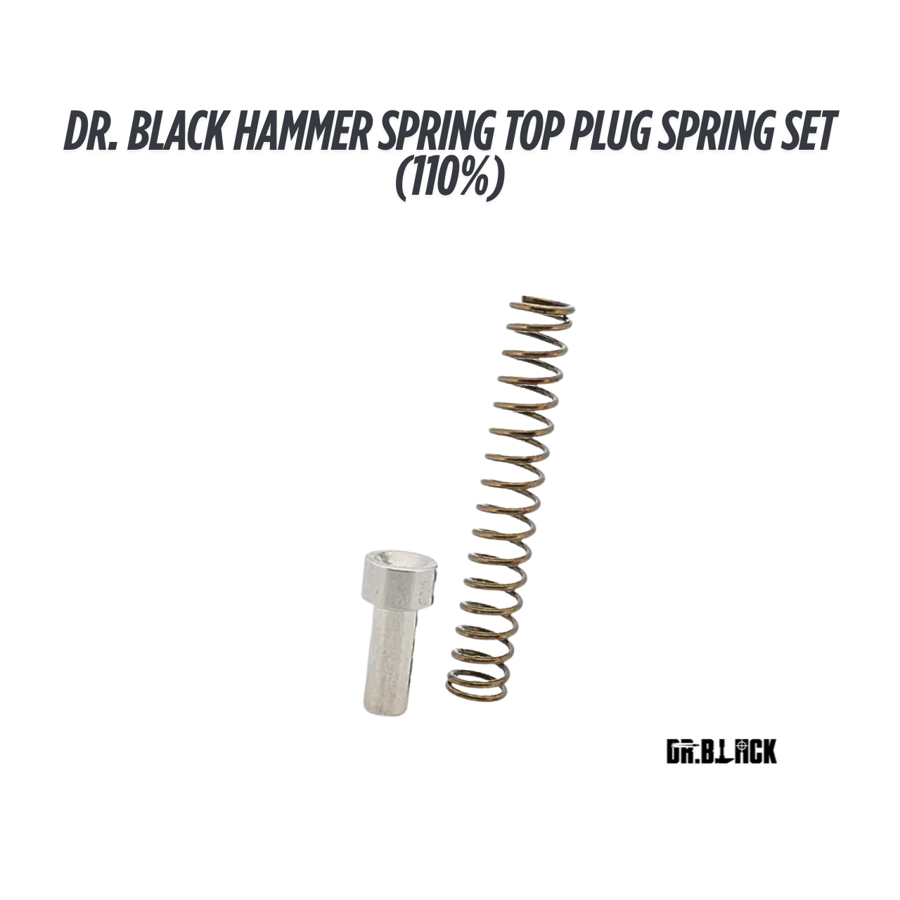 Dr. Black Hammer Spring Top Plug Spring Set (80% / 110%)