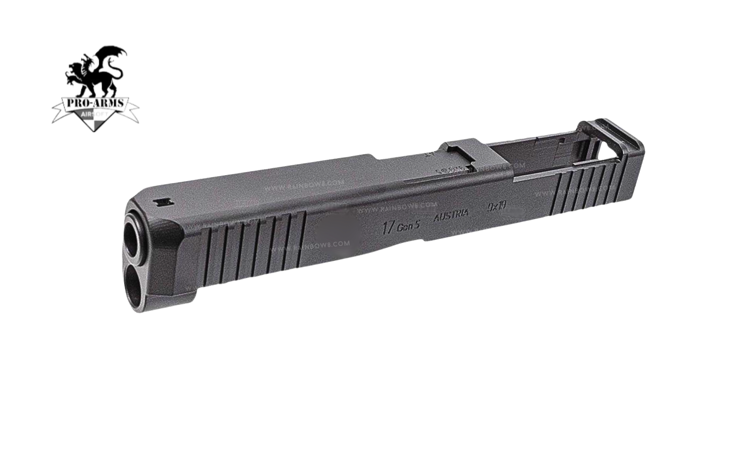 Pro Arms Aluminum Slide Set for Marui G17 G5 MOS GBB (Cerakote Version) (Black / FDE)