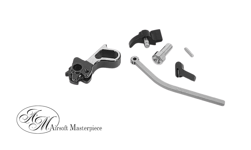 Airsoft Masterpiece CNC Steel Hammer & Sear Set for Marui Hi-Capa Type 24 (Wilson Value Line) (2 color)