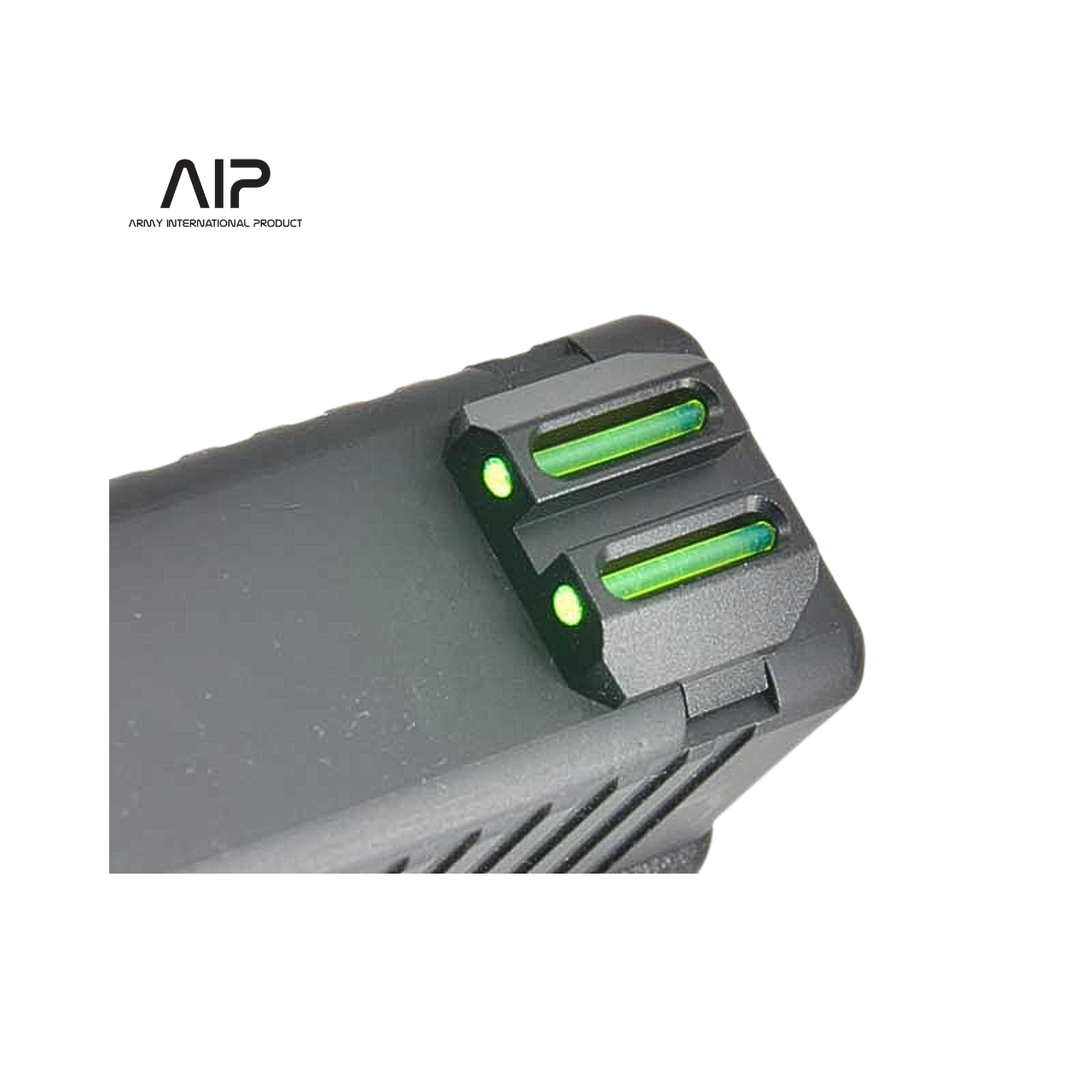 AIP Fiber Fixed Carry Sight Set For Marui G17