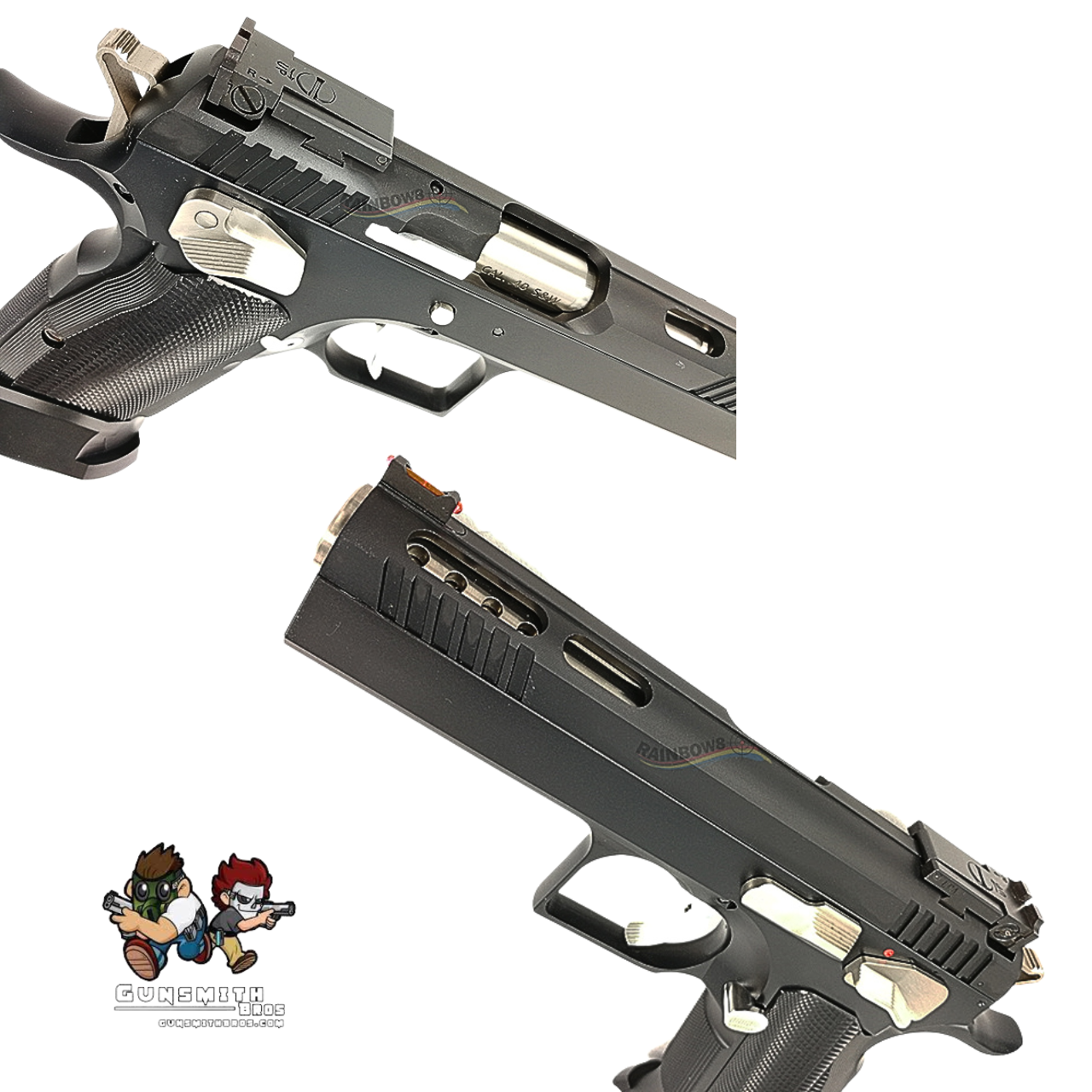 Gunsmith Bros GB-01 TF Standard GBB Pistol (Black)