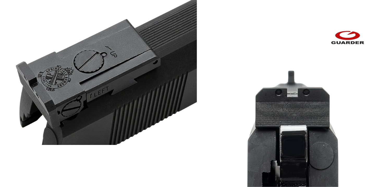 Guarder Steel Rear Sight for MARUI HI-CAPA 5.1 (S.A. Type)