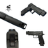 Pro Arms AXG Legion Steel Slide Set for VFC M17 / PB AXG Legion (Full Cerakote Version)