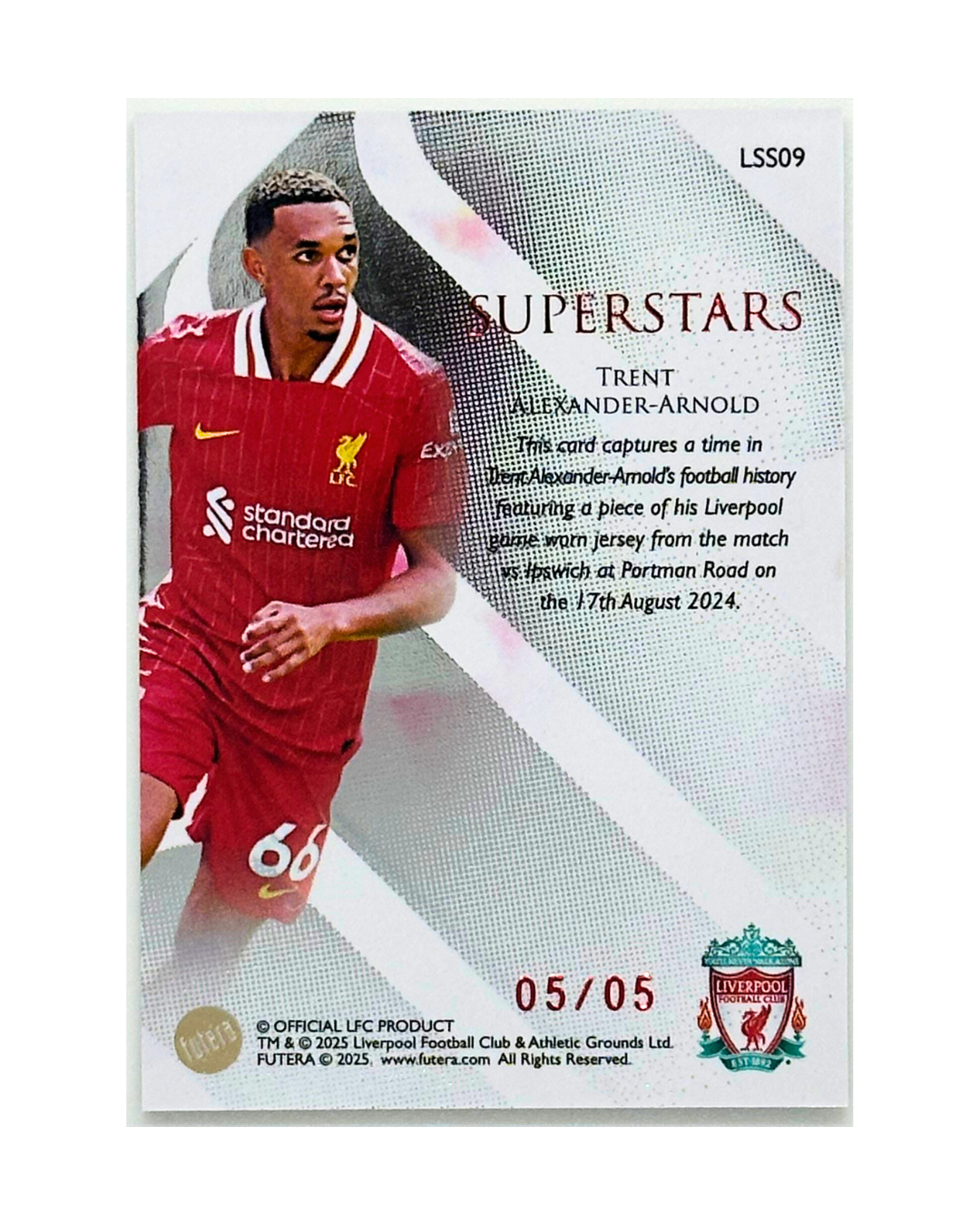 Alexander-Arnold 2025 Liverpool Futera Superstars Jersey /05