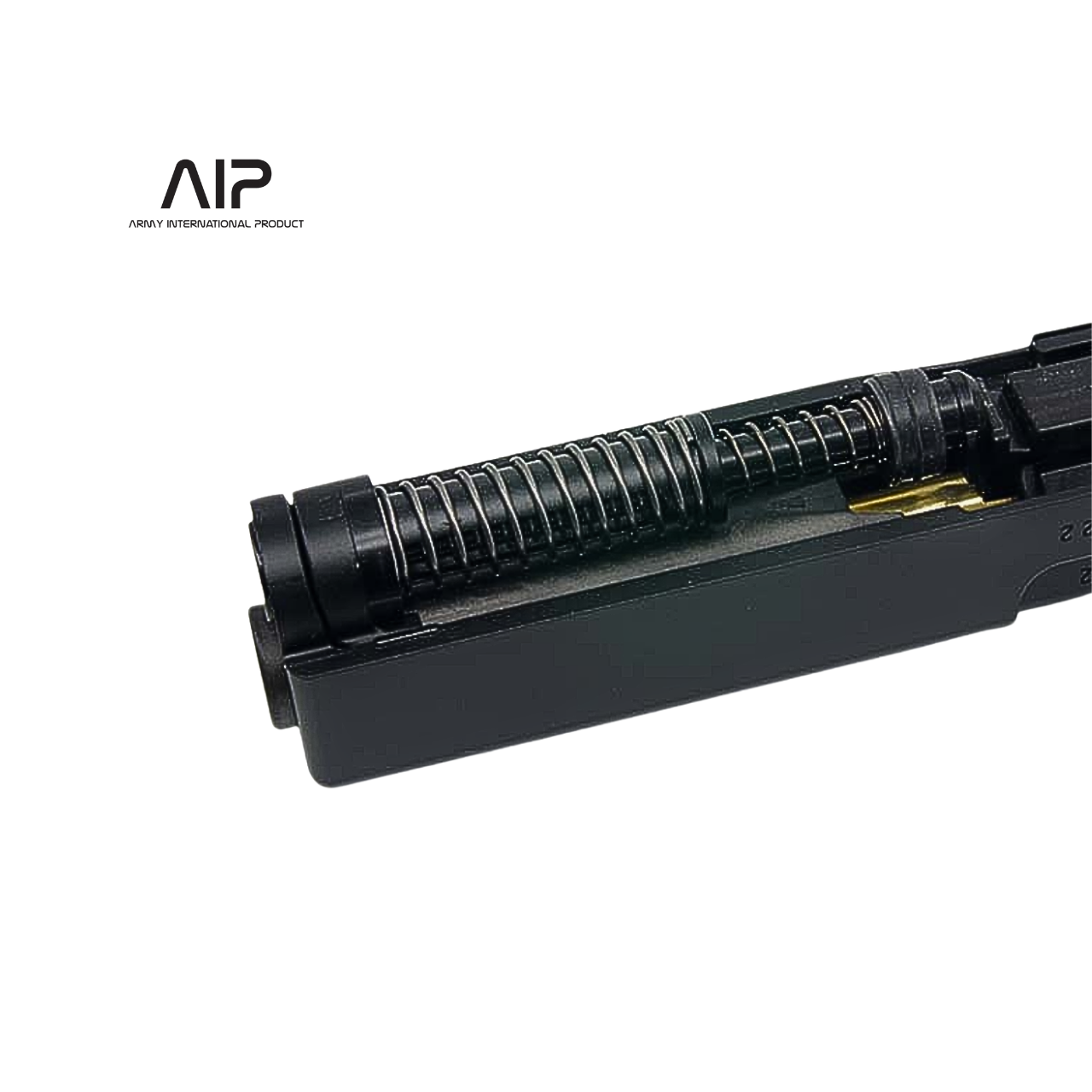 AIP 120% Steel Recoil Spring Rod Set for G17 Gen4 (Silver / Black)
