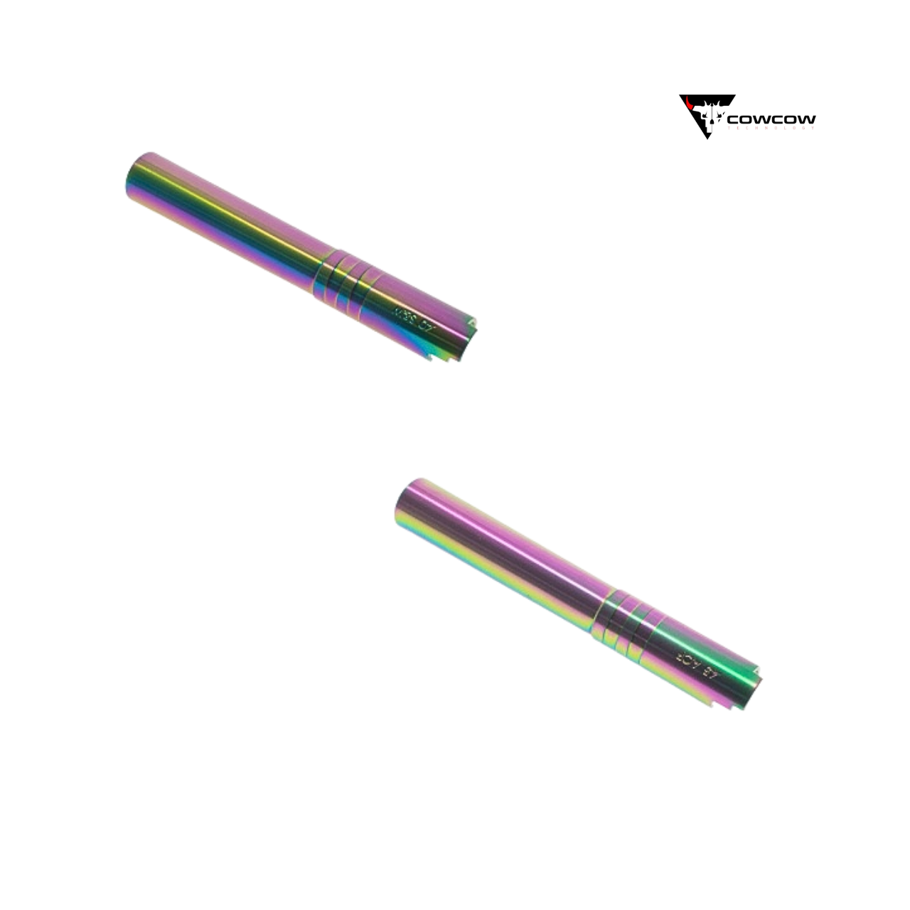 CowCow OB1 Stainless Steel Threaded Outer Barrel for TM Hi-Capa 5.1 (.40 / .45 Marking) (4 colors)