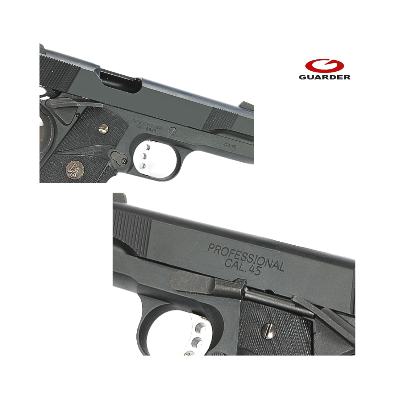 Guarder Enhanced Full Kits for MARUI MEU .45 (Black)